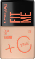 Maybelline New York, Fit Me Fresh Tint SPF 50 with Brightening Vitamin C, 03, 30.0 milligrams, 1.0 count, 1