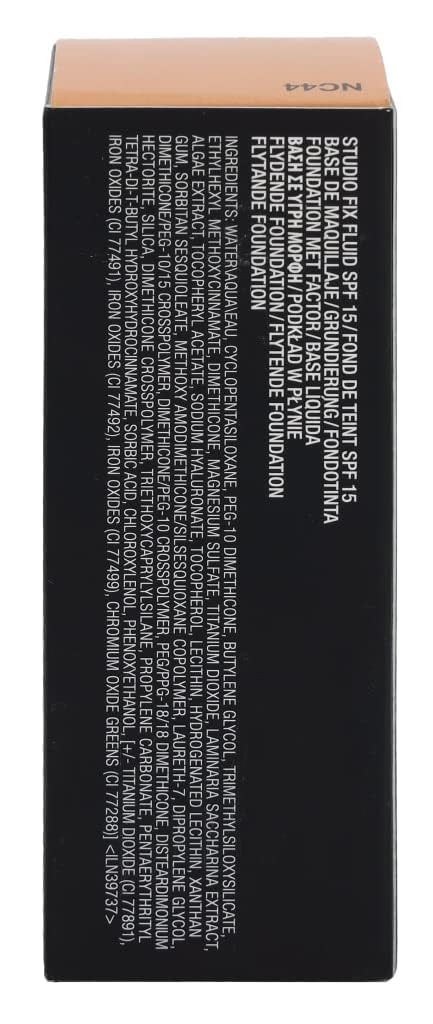 MAC Cosmetics Studio Fix Fluid Foundation SPF15, NC44