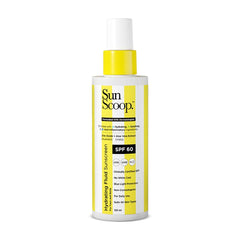 Fluid Body Sunscreen Spray Spf 60, No White Cast, Protects From Uva & Uvb Rays, Hybrid, For Dry, Normal And Oily Skin Types 125 Ml (Pack Of 1) Neutral