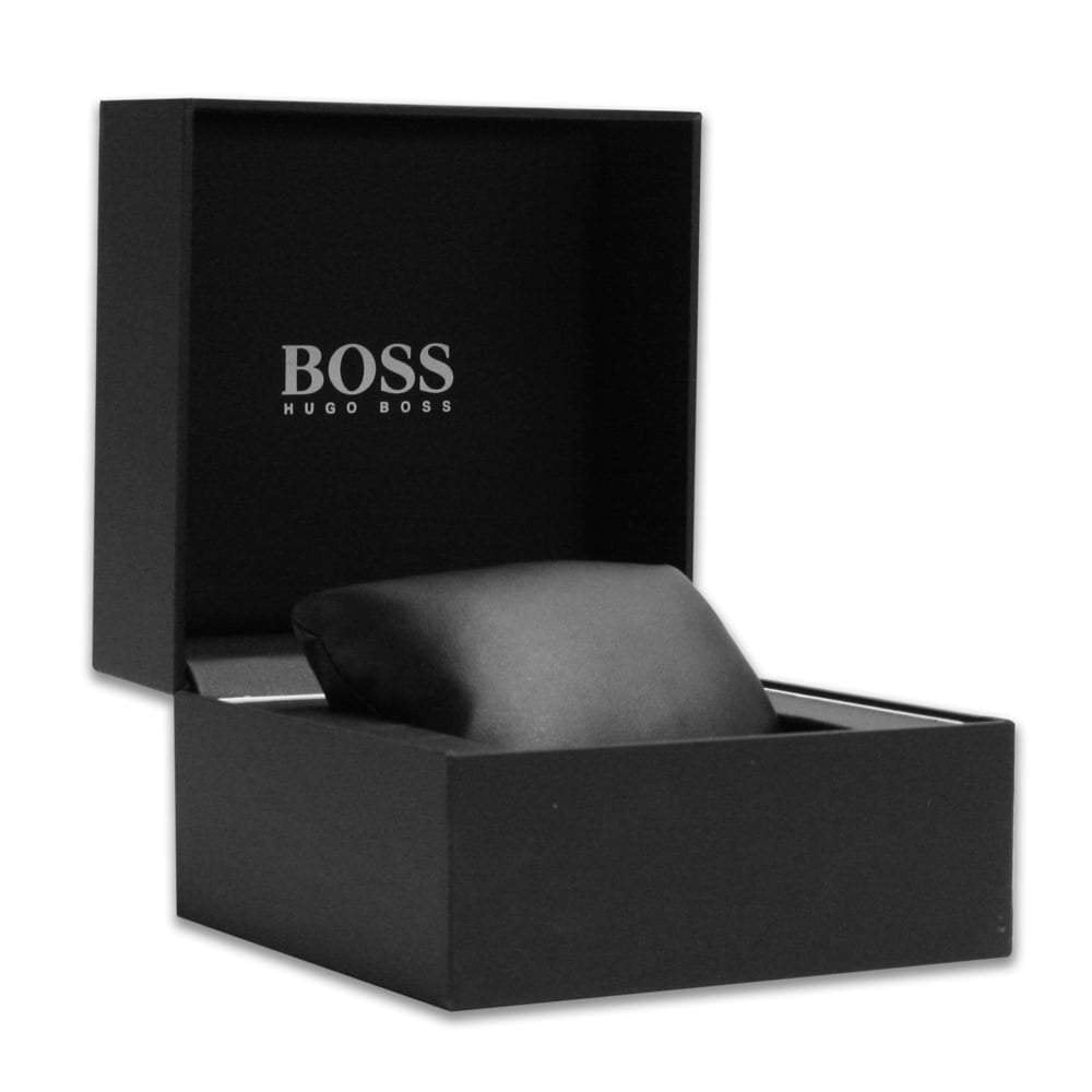 HUGO BOSS GLOBETROTTER Men's Watch, Analog - Silver / Green