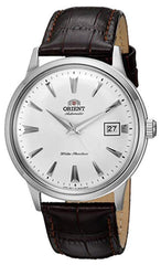 Orient '2nd Gen Bambino Version I' Japanese Automatic Stainless Steel and Leather Dress Watch