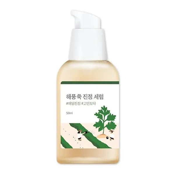 ROUND LAB Mugwort Calming Serum Soothing, Refreshing, Mugwort Extract Serum 50ml