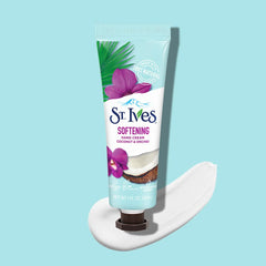 ST. Ives Softening Coconut & Orchid Hand Cream For Smooth & Supple Skin| Deeply Hydrates & Nourishes Dry Skin| Paraben-Free & Non-Greasy| Dermatologically Tested| 30gm