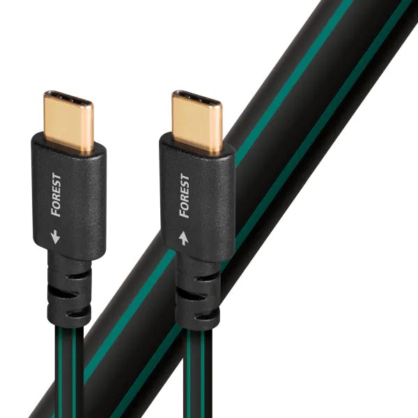 AudioQuest 0.75m Forest USB-C > C High-Definition Audio Cable