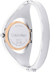 Calvin Klein CK ELATION Women's Watch, Analog - Silver Gold / Silver