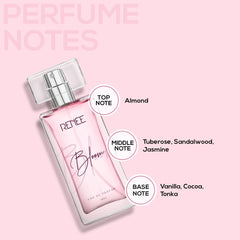 RENEE Eau De Parfum Bloom 50ml, Premium Long Lasting Luxury Fragrance Perfume Pack of 2