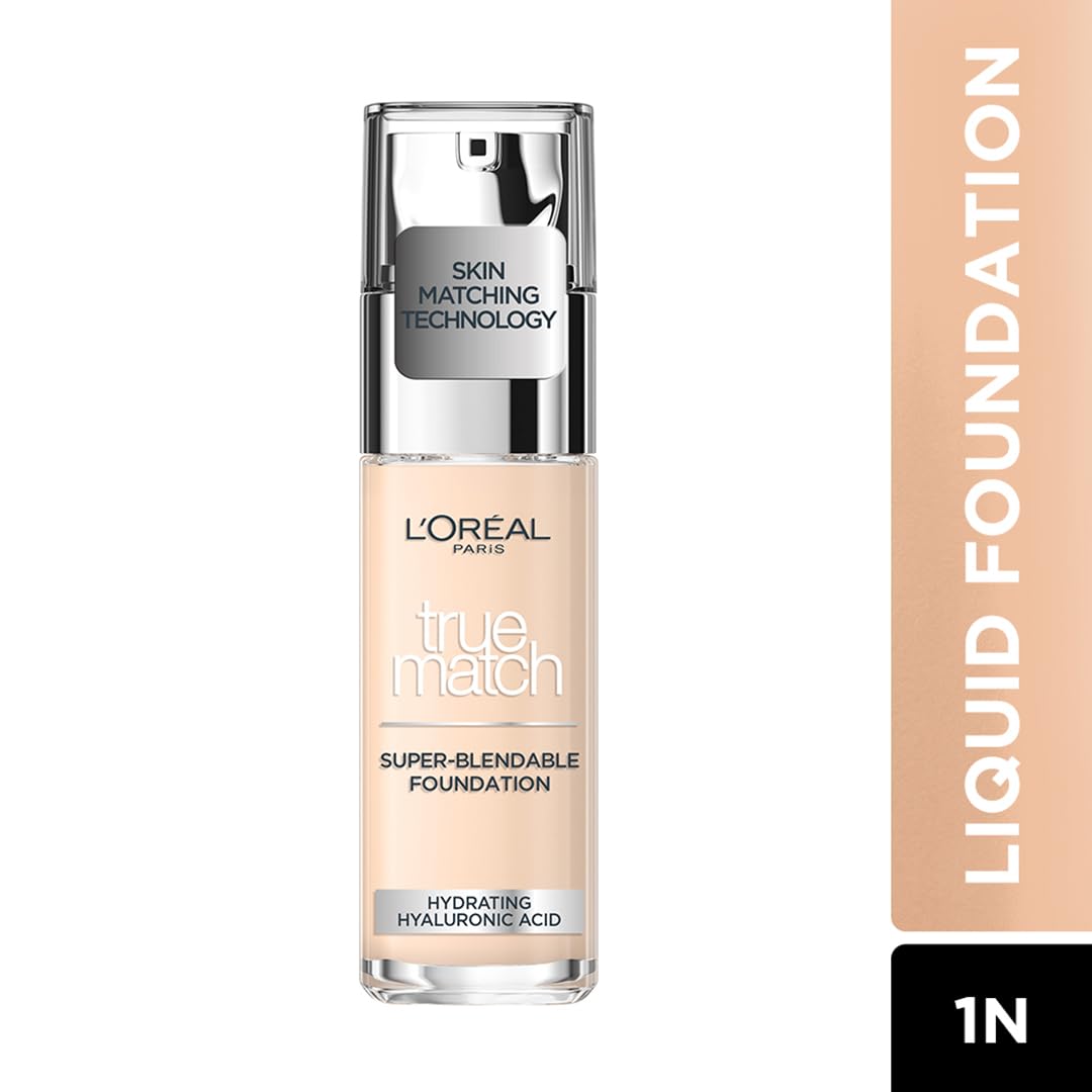 L’Oréal Paris True Match Foundation 1N Ivory 30ml