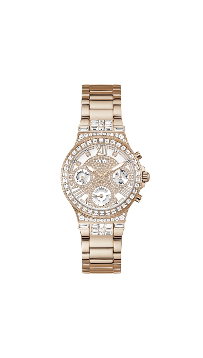 GUESS Ladies Sport Multifunction Glitz with Crystals 36mm Watch