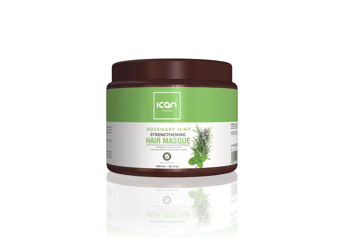 ican London Rosemary Mint Strengthening Hair Masque 500ml