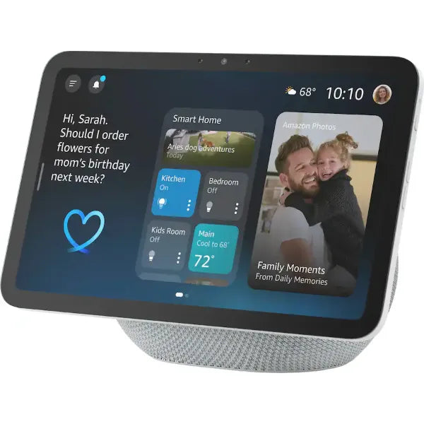 Amazon Echo Show 8 (newest model), Vibrant HD 8.7 display with Alexa