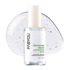 FABYOU Niacinamide Arbutin Glow Boosting Serum 50ml – Korean Skincare for Clarifying & Pore Care with 10% Niacinamide & Arbutin, with a Fast Absorbing Formula for a Radiant Skin Tone