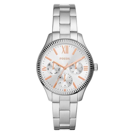 Fossil Rye Multifunction Stainless Steel Watch - BQ3690