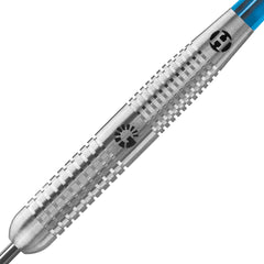 Harrows GENESIS Tungsten Steel Tip Darts Set 21g, 22g, 23g, 24g, 25g & 26g - Includes High Traction Grip, Supergrip Shaft, Marathon Flights & Travel Case