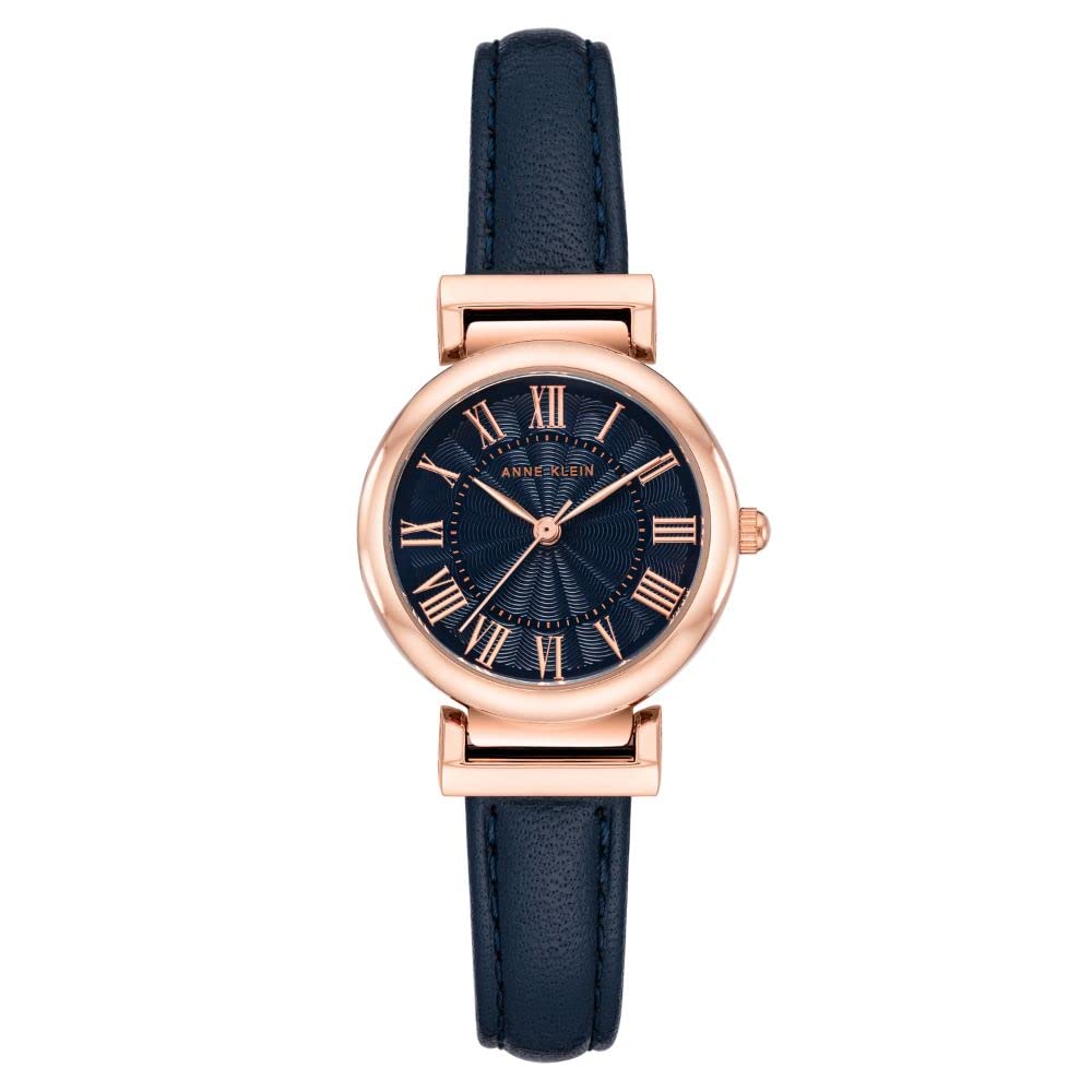Anne Klein Women's Leather Strap Watch