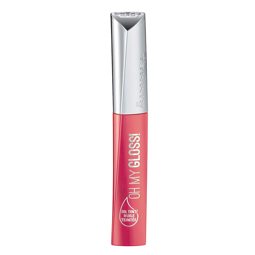 Rimmel Oh My Gloss Oil Tint Lip Gloss, Pop Poppy