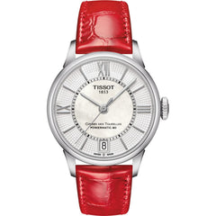 Tissot Analogue Classic Red Strap Women's Wrist Watches - T099.207.16.118.00