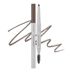 rom&nd HAN ALL FLAT BROW c2 grace taupe, Dual-Sided, Fine Tip, Shapes & Defines & Fills Brows, for All Brows from Dark Brown to Blonde, Natural Makeup, Angled Tip Applicator, K-Cosmetics