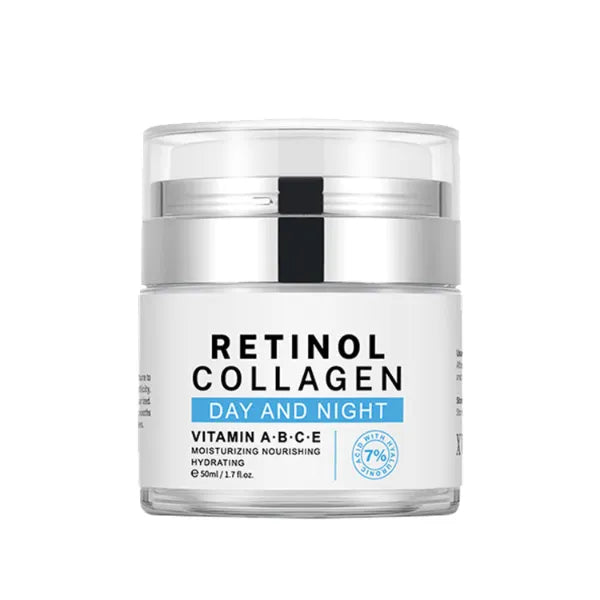 Grospe Collagen & Retinol Face Cream - 7% Hydrating Complex Anti-Aging & Wrinkle Moisturizer, Firming Cream with Advanced Moisture Lock, 1.75oz