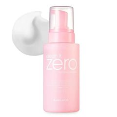 BANILA CO Clean It Zero Amino Bubble Cleanser pH Balanced pH Balanced Foaming Facial Cleanser for Sensitive Skin Daily Moisturizing Face Wash with Hyaluronic Acid & Ceramide