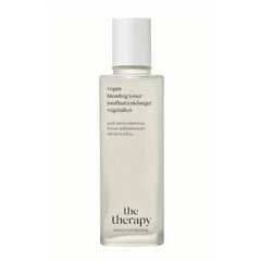 The Face Shop The Therapy Vegan Blending Toner | Organic Vegan Soothing Face Toner | Elasticity Improvement & Deeply Hydrating | Eco-Friendly, 6.09 fl. Oz