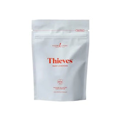 Young Living Thieves Hard Lozenges, 30 ct Sugar Free Relief for Dry Mouth & Sore Throat Clove, Lemon, Peppermint Essential Oils Gentle on Stomach