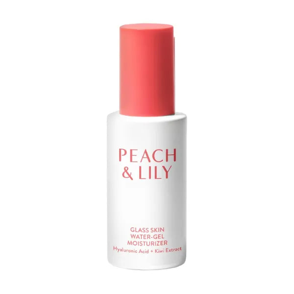 Peach & Lily - Glass Skin Water-Gel Moisturizer (1.69 ounces) - Hyaluronic Acid - Face Moisturizer - Lightweight & Oil Free - Chamomile, Kiwi, & Peach - Self Care - Vegan, Cruelty Free - Korean Beauty