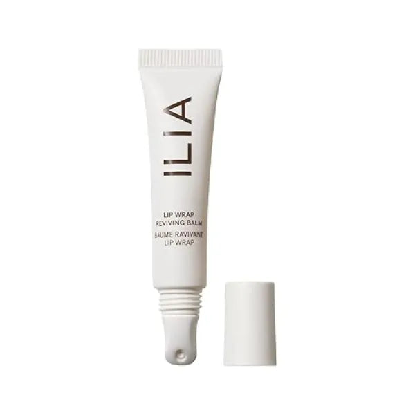 ILIA Lip Wrap Reviving Balm Hydtrate, Smooth, Plump Barrier Building with Hyaluronic Acid + Sea Succulent Gluten + Silicone Free Non Toxic, Lucid, 0.23 fl oz