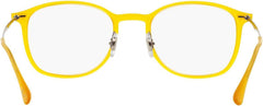 Ray-Ban RX7051-5519 Eyeglasses Yellow Gunmetal 47mm, Yellow Gunmetal, 47 mm