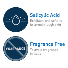 CeraVe SA Lotion for Rough & Bumpy Skin | Vitamin D, Hyaluronic Acid, Lactic Acid & Salicylic Acid Lotion | Fragrance Free & Allergy Tested | 8 Ounce