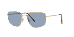 Ray-Ban (0RB3666) Rectangular Sunglasses - Arista/Blue