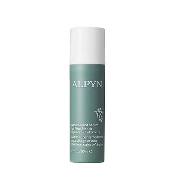 ALPYN Super Sculpt Serum, Face & Neck with Tri Peptide Firming Complex, 1.7 oz