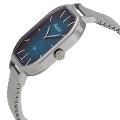 Mathey-Tissot Swiss Made Classic Watch for Men - H7917AV - Green/Silver-tone