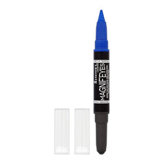 Rimmel London MagnifEyes Dual Ended Eyeliner, 4 Dark Side of Blue, 0.06 oz