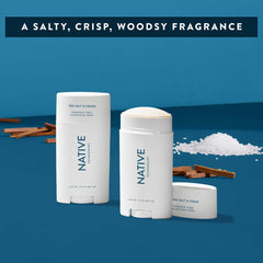 Native Natural Sea Salt & Cedar Deodorant, 2.65 oz