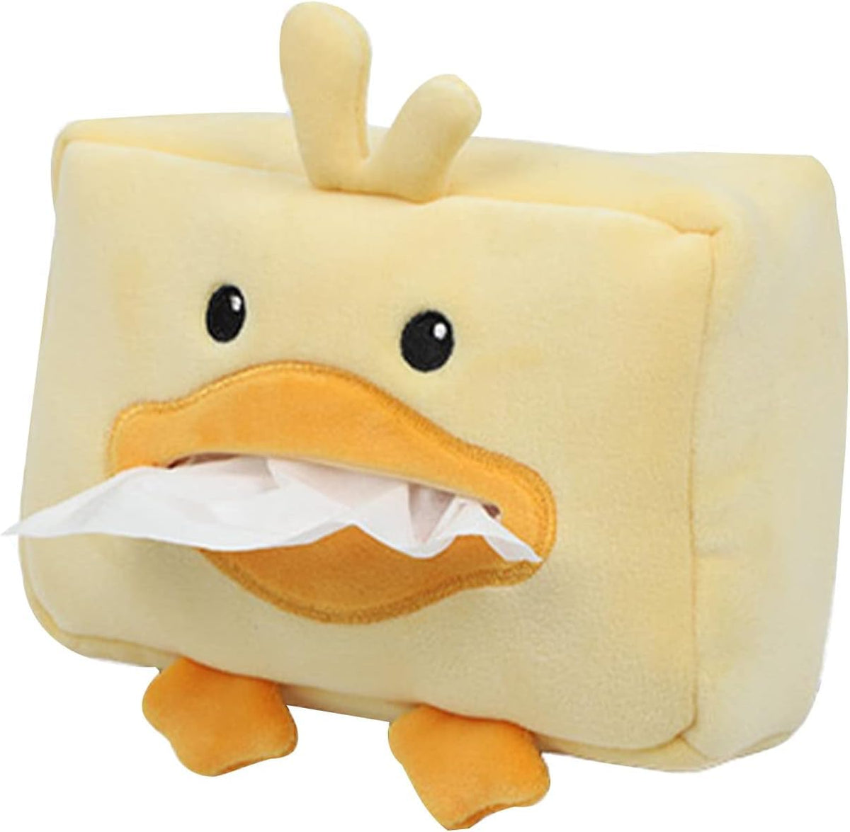 Ideal Swan Car Tissue Holder - Seatback Tissue Box, Car Accessories Cute, Car Storage, Car Decoration, Cartoon Tissue Box for car (duck)