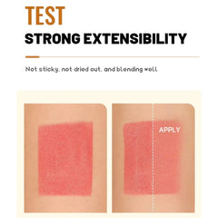NIKITA.VIVI 3 in 1 Multi Stick for Blush Eyeshadow & Lipstick (#10), Eyeshadow Lipstick and Face Blusher Cream, Non Sticky Moisturizing Hydrating Smooth Face Blush Makeup Lipstick 8G