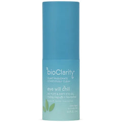 BioClarity Eye Will Chill De-Puff & Defy Eye Gel | 100% Vegan, Cruelty-Free | Contains Niacinamide, Vitamins, B3, C, K | Help Fight Fine Lines and Wrinkles. Reduce Puffiness - .5 fl oz