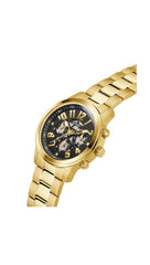 GUESS Men's 44mm Watch - Black Bracelet Black Dial Black Case