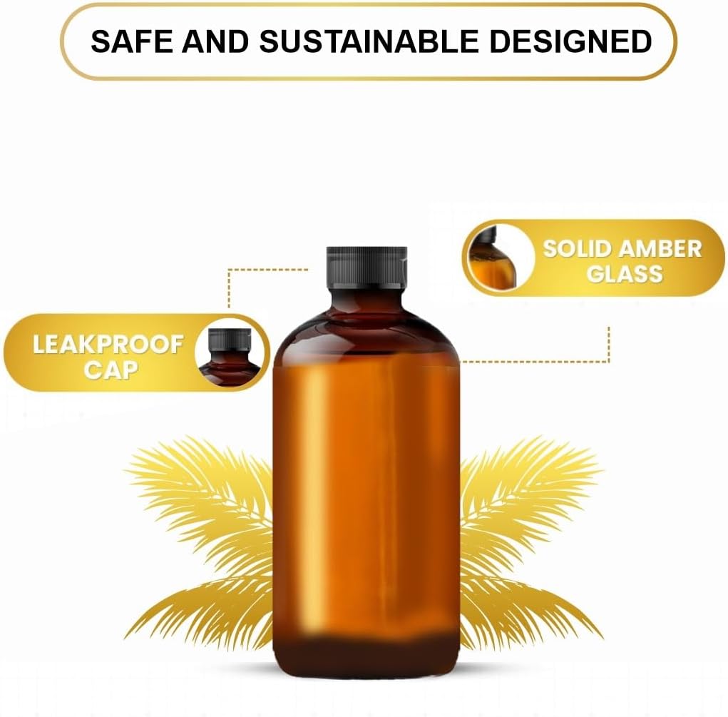AVD Organics Castor Oil - 100% pure & natural cold pressed, Hexane Free | With Eyelashes Kit | Organic Castor Oil for Eyelashes, Eyebrows, Hair, Skin & Face | 50ML
