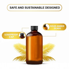 AVD Organics Castor Oil - 100% pure & natural cold pressed, Hexane Free | With Eyelashes Kit | Organic Castor Oil for Eyelashes, Eyebrows, Hair, Skin & Face | 50ML