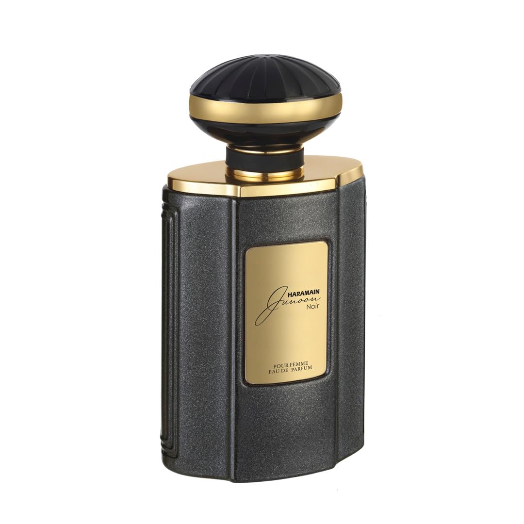 Al Haramain Junoon Noir Eau de Perfume for Unisex, 75 ml