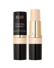 (Porcelain) - Milani Conceal + Perfect Foundation Stick - Porcelain (15ml) Vegan, Cruelty-Free Cream Foundation - Cover Under-Eye Circles, Blemishes & Skin Discoloration for a Flawless Finish