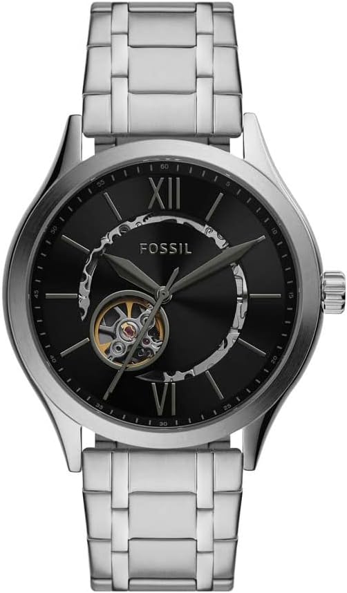 Fossil Fenmore Automatic Stainless Steel Watch - BQ2648