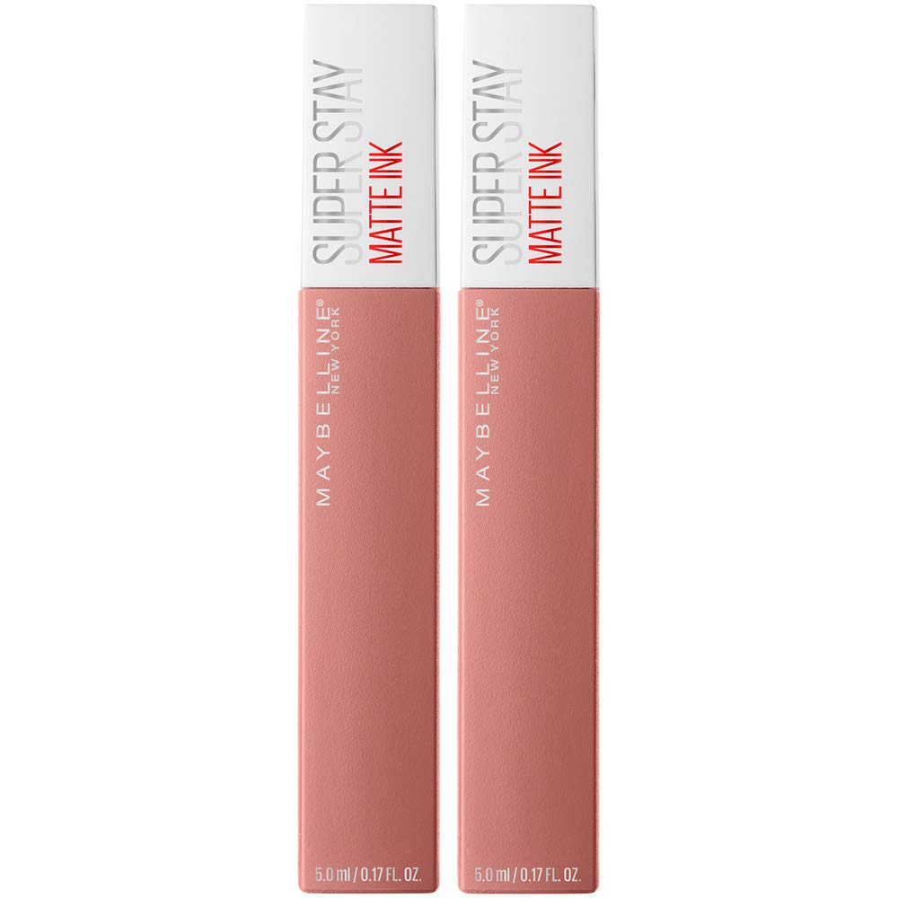 Maybelline SuperStay Matte Ink Liquid Lipstick, Loyalist, Pack of 2