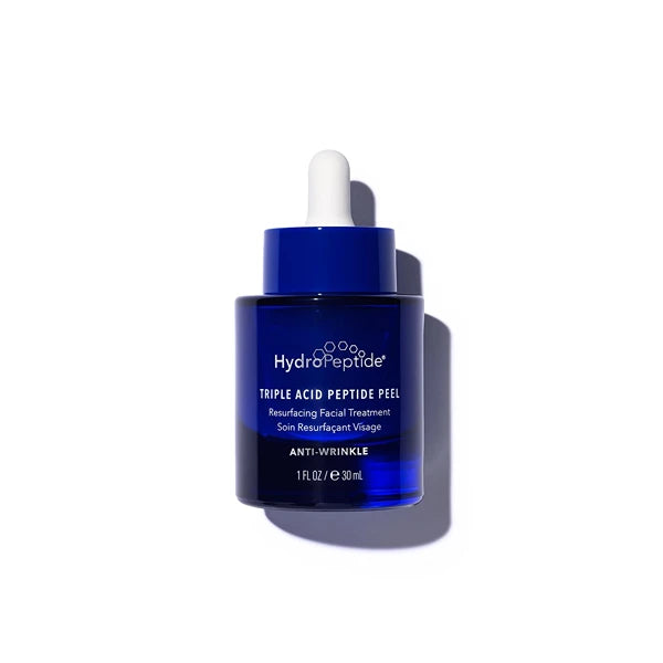 Hydropeptide Triple Acid Peptide Peel Resurfacing Peptide Exfoliation Hydroxy Treatment, 1 Ounce (packaging may vary)