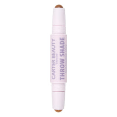Carter Beauty, Ireland Duo Contour & Conceal Stick. Face Sculpting & Illuminating. Long Lasting, Full Coverage & Blendable. -Throw Shade, Dark