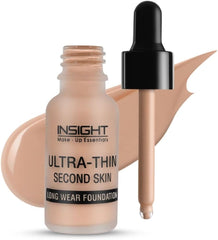 Insight Cosmetics Ultra-Thin Second Skin Long Wear Foundation, 20ml (02-ROSE BEIGE)