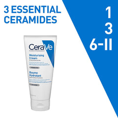 CeraVe Moisturising Cream for Dry to Very Dry Skin 177 ml with Hyaluronic Acid & 3 Essential Ceramides