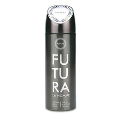 Armaf Futura La Homme Silver Deodorant for men 200 ML - Perfumes - body spray for men - Fairness, fresh, relaxing all day - Deo