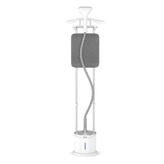 Nikai Garment Steamer 2000W, 10 Steam Levels, 55 Min Continues Steam, 2L Tank, 2-in-1 Double Aluminium Extendable Poles & Ironing Board, Thermostat Protection, Suit Hanger, 45 Sec Preheat - NGS892AB